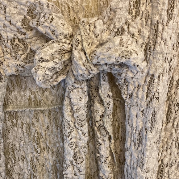 Cabi Tan Lace Duster - Picture 3 of 7